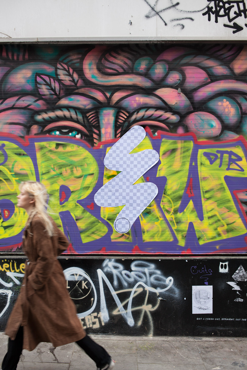 Illustration for article titled Clever Photoshop Street Art is "Erasing" London